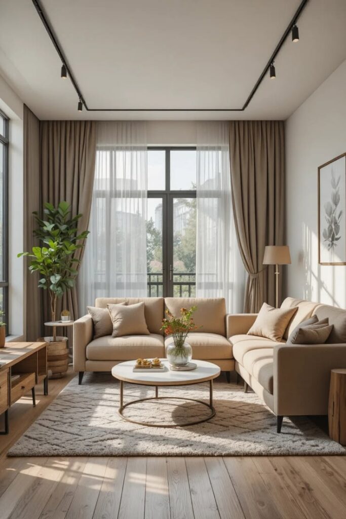 sofa in living room ideas that fit perfectly in small space